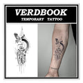 Waterproof Temporary Tattoos - 2 Sheets, 7-15 Day Wear