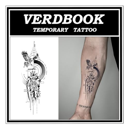 Waterproof Temporary Tattoos - 2 Sheets, 7-15 Day Wear