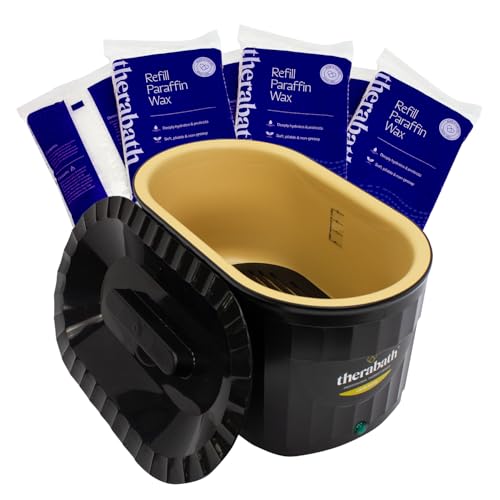 Therabath TB6 Professional Paraffin Wax Bath - Black & Gold Edition