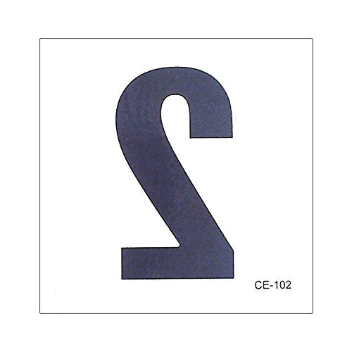 Temporary Number Tattoos 0-9 | 50-Pack Waterproof Sports