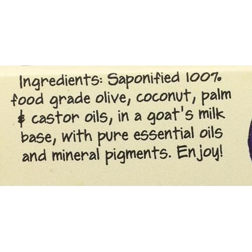 Zum, Soap Bar Goat Milk Lemongrass, 3 Ounce
