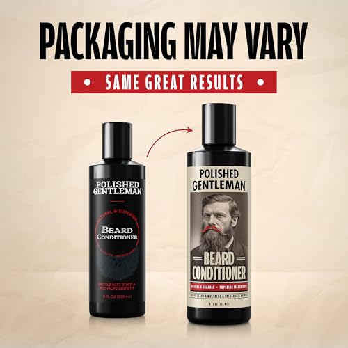 Men¡¯s Beard Conditioner with Tea Tree Oil ? Concentrated Rinse-Out Formula for Softer, Fuller-Looking Beards & Healthy Facial Hair, 8 oz