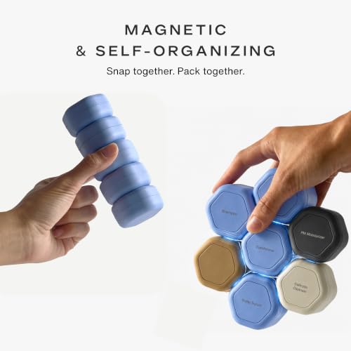 Cadence Haircare Capsule Set - TSA Magnetic Travel Containers (1.32oz)
