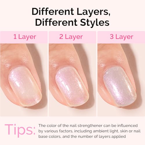 MelodySusie Nail Strengthener & Growth Treatment - Ridge Filling Base Coat 15ml