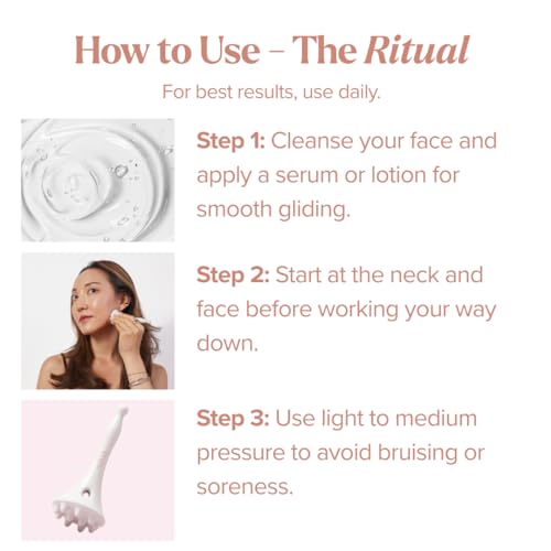 Ceramic Gua Sha Sculpting Massage Tool | Face & Scalp