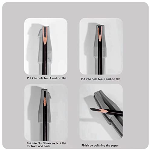 4-in-1 Eyebrow Pencil Sharpener Duckbill Makeup Pencil Shaping Tool