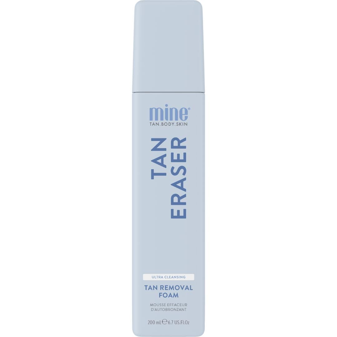 Minetan Self Tan Eraser Foam | Tanning Removal Foam | Prep & Prime the Skin | an Even, Smooth, Clean Finish, 5 Minute Application, Fake Spray Tan Remover Mousse, Face & Body, Vegan | 6.7 Fl Oz
