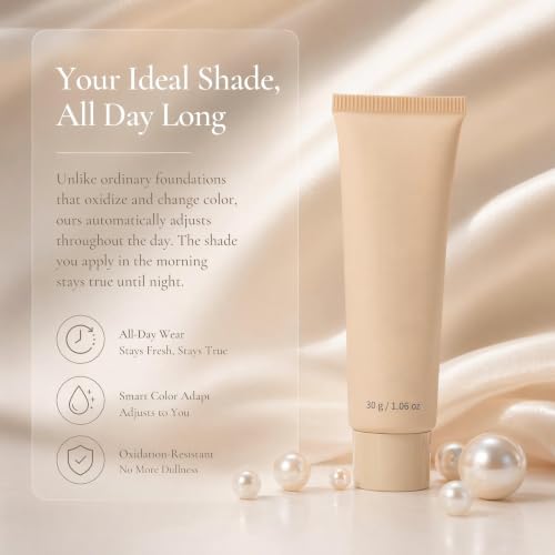 Color-Adjusting Foundation for Women | Self-Blending All-Day Wear