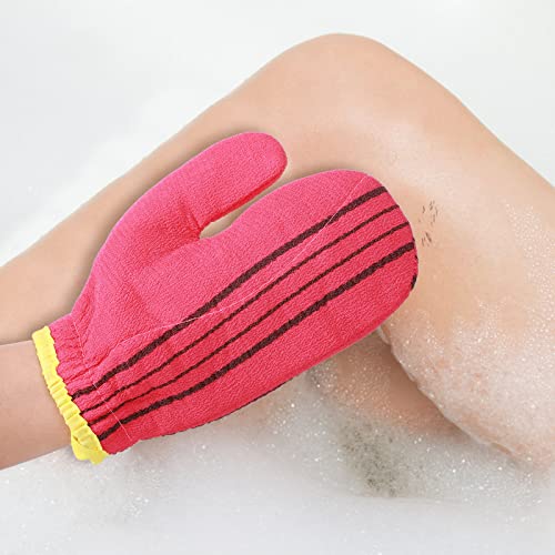 Korean Exfoliating Mitt Set 3-Pack | Body Scrub Gloves