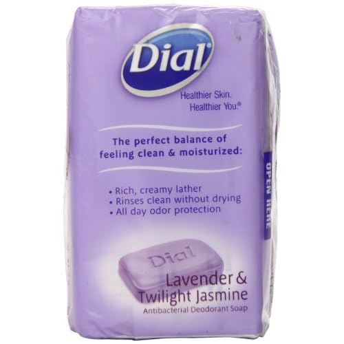 Dial Antibacterial Deodorant Soap Lavender & Twilight Jasmine - 3 CT