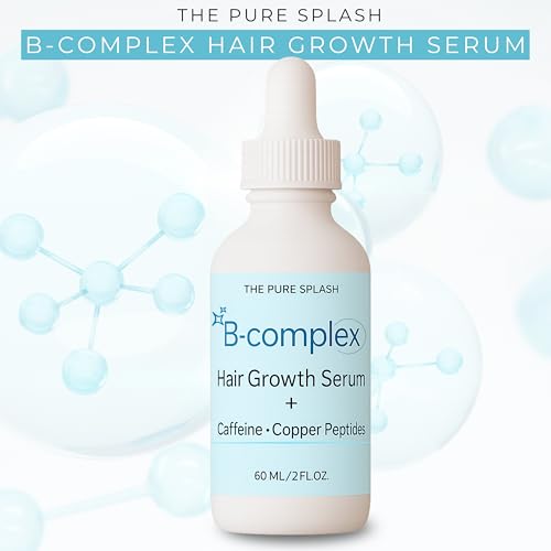 B-Complex Hair Serum with Caffeine & Copper for Stronger Hair