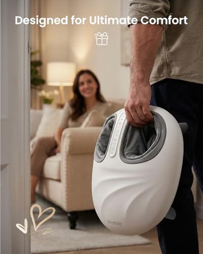 RENPHO Shiatsu Foot Massager with Heat for Plantar Fasciitis
