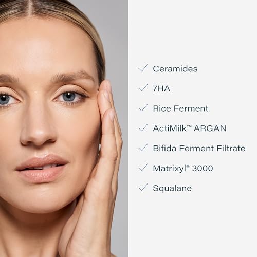 SKINN Mantle Milk Skin Flooding Serum - Restores Moisture & Strengthens the Skin Barrier - Collagen Boosting Skincare for Smooth, Plump & Hydrated Skincare - Anti-Aging Hyaluronic Acid Moisturizer