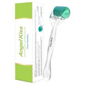 Derma Roller Titanium Real Needle 0.25mm - Angel Kiss 192 Individual Microneedling Roller with Case - Dermal Roller for Face - At Home Facial Skin Roller for Women Men