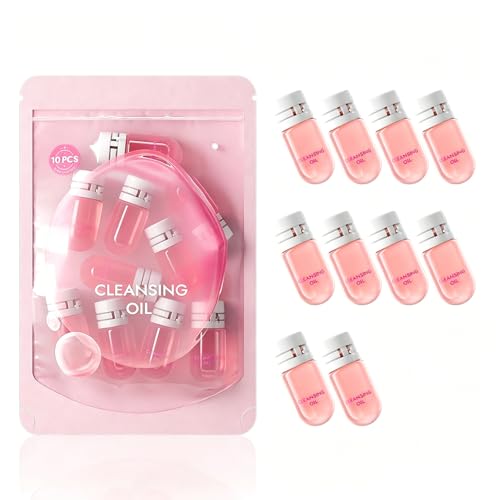 Rose Cleansing Oil Capsules – 10 x 2ml Travel Makeup Remover