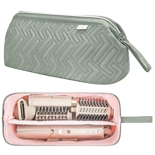 Leudes Travel Bag for Shark Flexstyle & Dyson Air Wrap - Waterproof Organizer