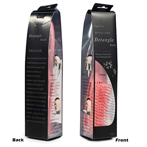 Detangling Brush for Natural Curly Hair - Wet & Dry