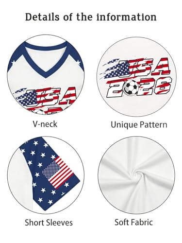 Soccer Cup 2026 Women's Oversized Jersey Shirt