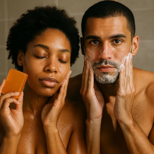J SQUARED ESSENCE BAR ? Organic Turmeric Glow Soap for Face | Kojic Acid, Vitamin C, Collagen, Vitamin E | Dark Spot Corrector | Brightening & Hydrating