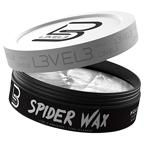 L3 Spider Hair Wax for Men - Strong Hold, Volume & Texture, 150ml
