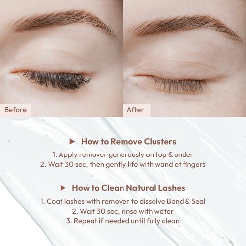 Lash Remover Gel for Eyelash Extensions & False Lashes