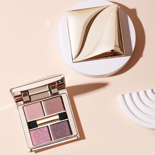 Matte Eyeshadow Palette for Green Eyes - Neutral Pink Brown Mauve
