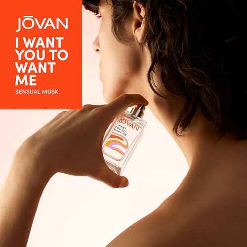 Jovan I Want You To Want Me Eau de Parfum 1.7 fl oz (Pack of 1), Notes of Pink Pepper, Musk, and Rose, Unisex Fragrance, Long Lasting, Everyday Fragrance, Travel Size