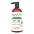 PURA D'OR Deep Moisturizing Biotin Conditioner Thickens, Softens, & Moisturizes Dry, Frizzy, Damaged Hair w/Argan Oil, Pumpkin, Rosemary, Honeysuckle, Vitamin E, Men & Women, 16oz