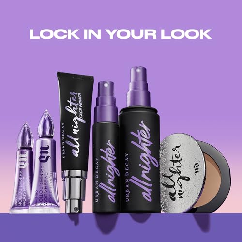 Urban Decay All Nighter Waterproof Setting Powder - Lightweight, Translucent Makeup Finishing Powder - Smooths Skin + Minimizes Shine - Lasts Up To 11 Hours