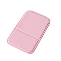 Ultra-Thin Pocket Mirror with PU Leather Cover - Dual-Sided