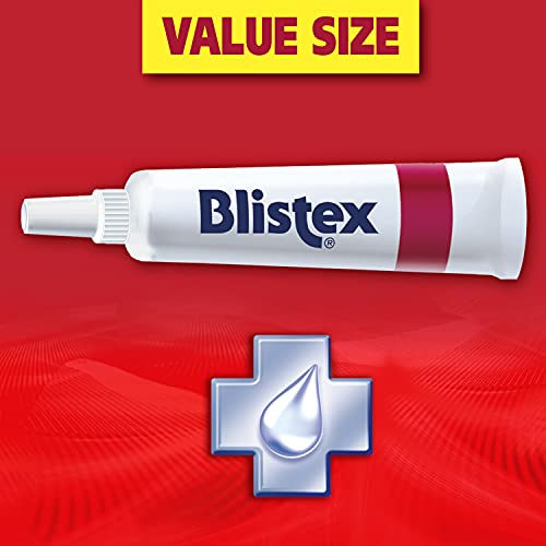 Blistex Medicated Lip Ointment, 0.35 Ounce Tube, Pack of 12 – Relieves Cold Sores & Helps Heal Dry Chapped Lips, Pain Relief from Lip Sores & Blisters, Healing Ointment