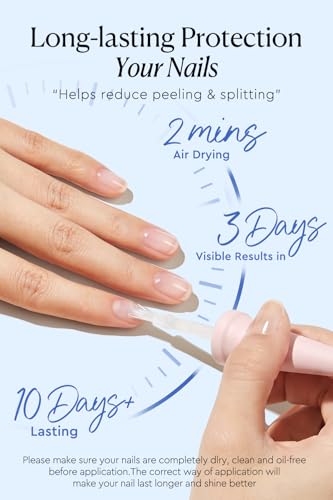 AzureBeauty Nail Strengthener 18ml for Weak & Damaged Nails