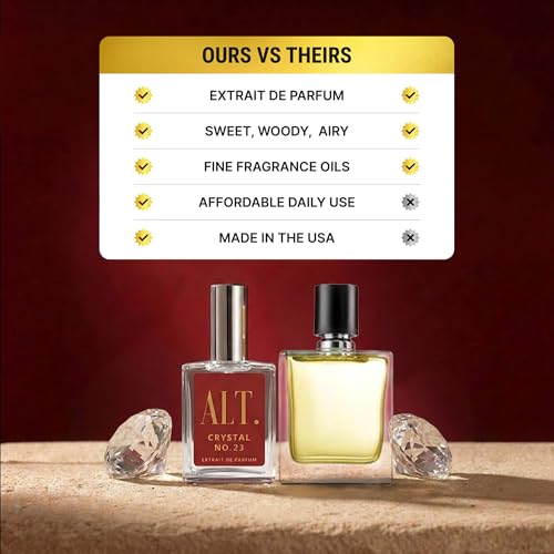 ALT. Fragrances Crystal No. 23 Extrait de Parfum - Unisex Perfume, 100ml