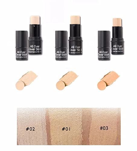 Epilynx Shine-Free Balance Illuminating Foundation Stick, Concealer Stick, Vegan, Free of Oils, Gluten, Allergens