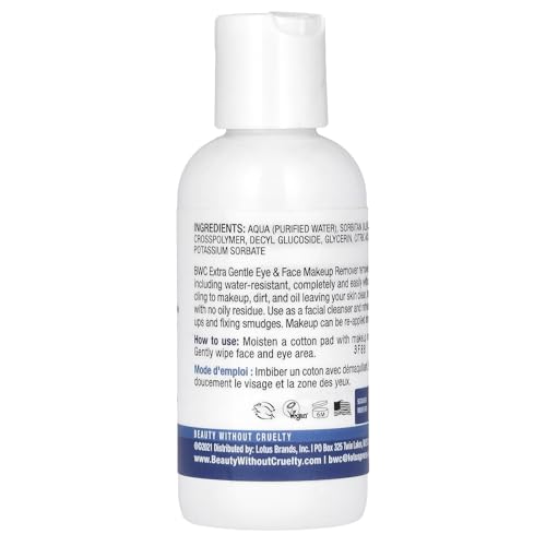 Beauty Without Cruelty Extra Gentle Eye Make-Up Remover 4 oz - 1 Pack