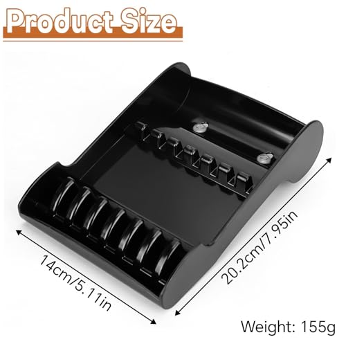 Salon Scissors Holder Rack - 8-Pair Barber Organizer
