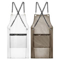 Hair Stylist Apron for Women - Waterproof Barber Nail Tech Apron Hairdresser Hairstylist Salon Aprons with Pocket