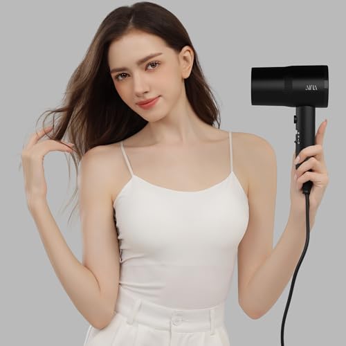 AINA 1600W Hair Dryer with Diffuser & Cold Shot Button