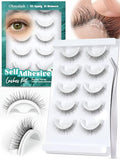 Obeyalash Self Adhesive Eyelashes 10mm - No Glue Pre Glued Lashes