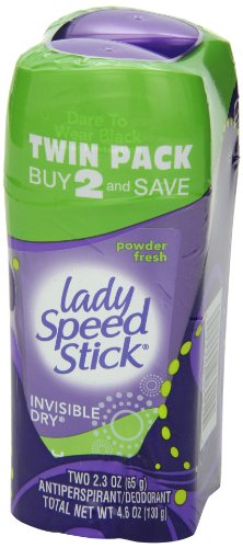 Invisible Dry Antiperspirant Stick, 24-Hour Fresh Protection, 2-Pack
