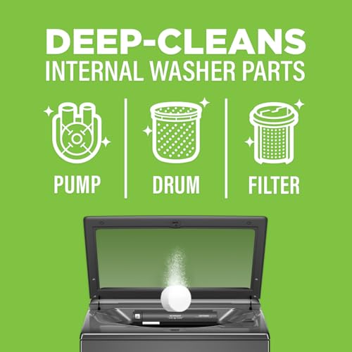 Affresh Washing Machine Cleaner Tablets - Deep Clean & Odor Removal