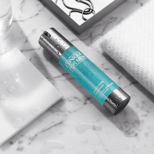 Clinique For Men Maximum Hydrator Activated Water-Gel Concentrate | Lightweight Moisturizer | 72-Hour Hydration | All Skin Types, 1.6 Fl Oz