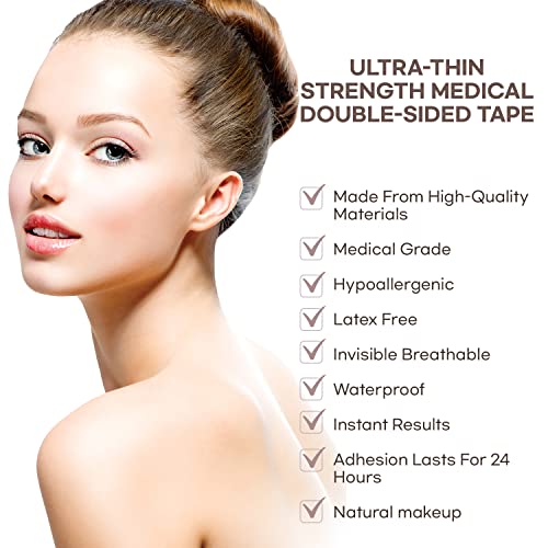 SILKDERMIS Eyelid Tape 400Pcs - Double Eyelid Lifter Strips