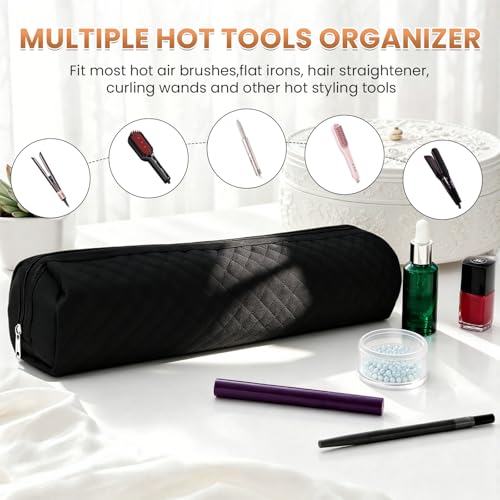 Heat Resistant Hair Tools Organizer Bag - Travel Storage