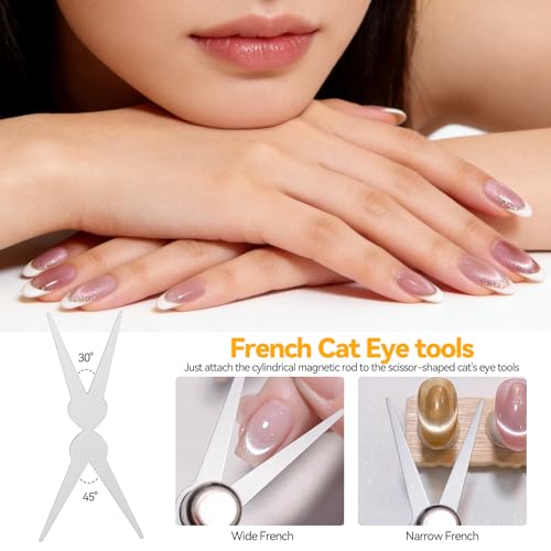 ESUOHYM Cat Eye Magnetic Nail Art Kit - Variation 01