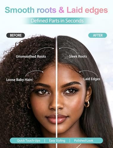 DAN Technology Electric Hot Comb for Wigs - Ceramic Straightening Comb with Adjustable Temp Dial 280-450°F