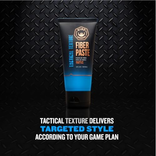 GIBS Grooming Tactical Texture Texturizing Fiber Paste, 3 Fl Oz