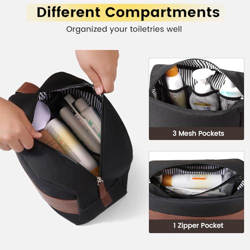 Vorspack Large Travel Toiletry Bag - Water Resistant & Stylish