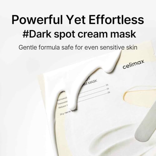 Celimax Pore & Dark Spot Cream Mask Sheet 4-Pack