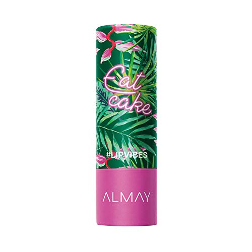 Almay Lip Vibes Lipstick - Eat Cake, Matte Finish, Vitamin E & Shea Butter, 0.14 Oz - Variation 023